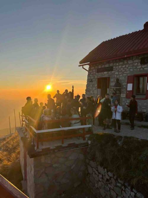 tramonto rinaldi anello dei rifugi