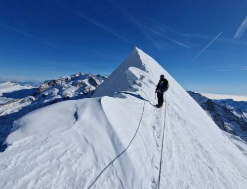 Corso alpinismo invernale. Giornata piccozza e ramponi