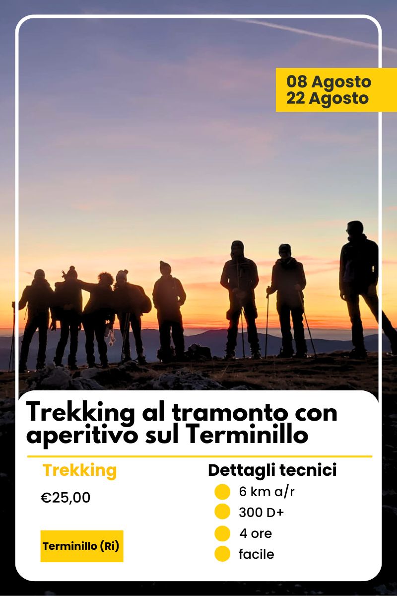 terminillo tramonto