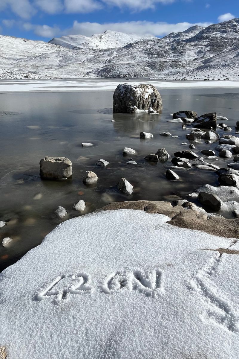 lago duchessa neve lago duchessa neve
