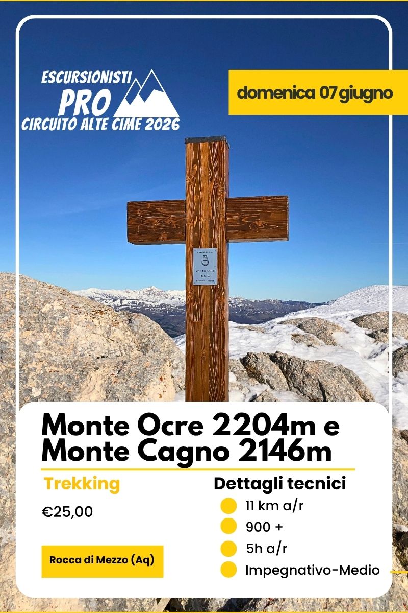 Monte ocre monte cagno