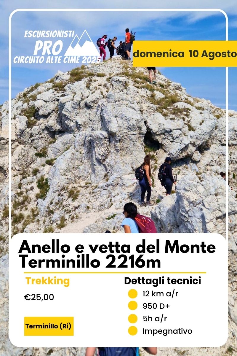 vetta del Terminillo dalla valle dell'Inferno