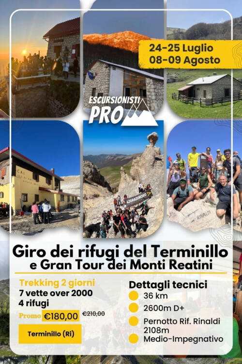 giro dei rifugi terminillo