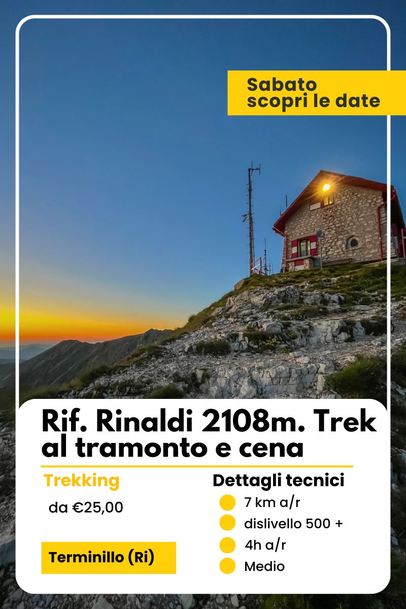 tramonto rifugio rinaldi terminillo