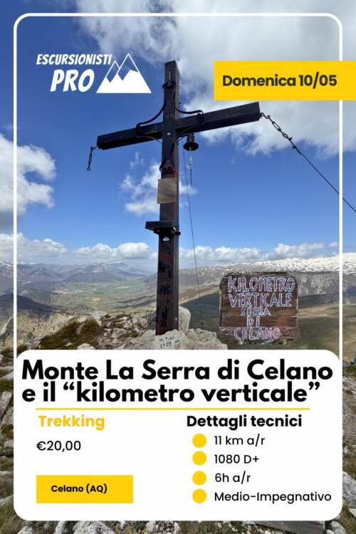 monte la serra di celano monte tino