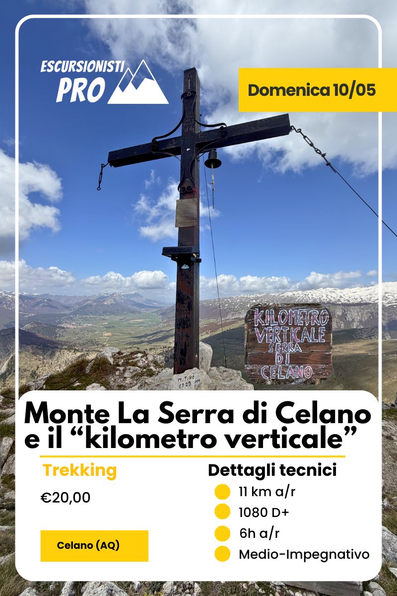 monte la serra di celano monte tino