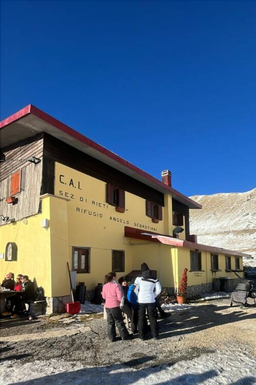 rifugio Sebastiani anello dei rifugi