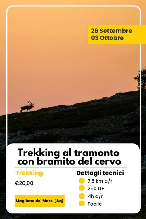 trekking bramito velino